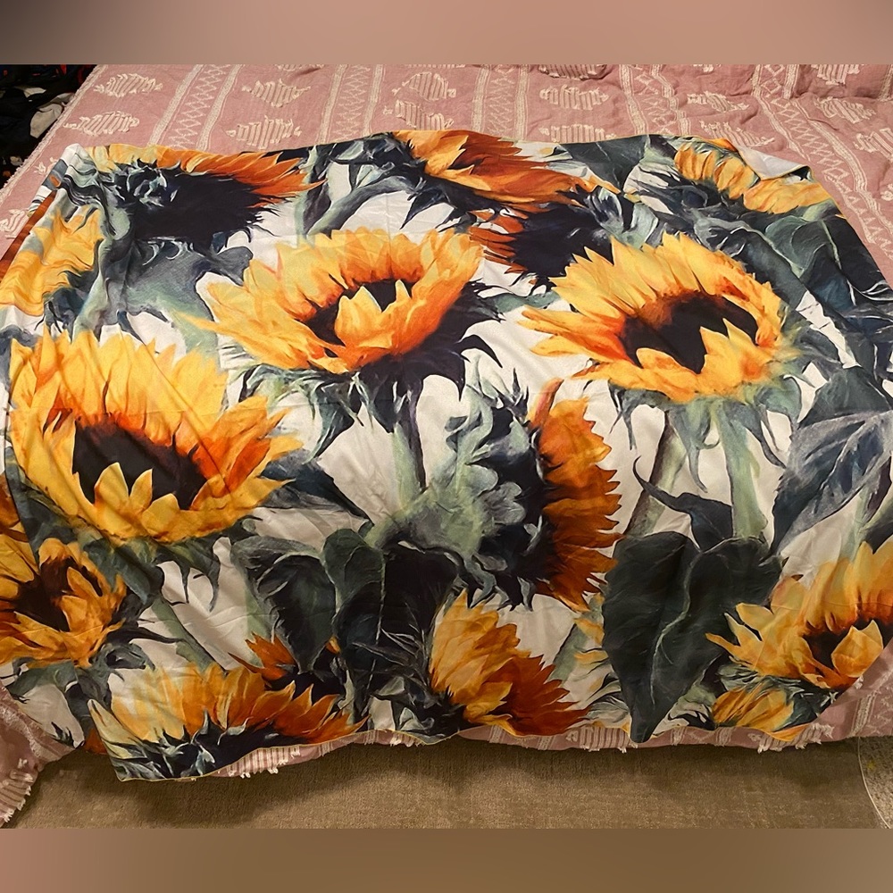 Sunflower tapestry